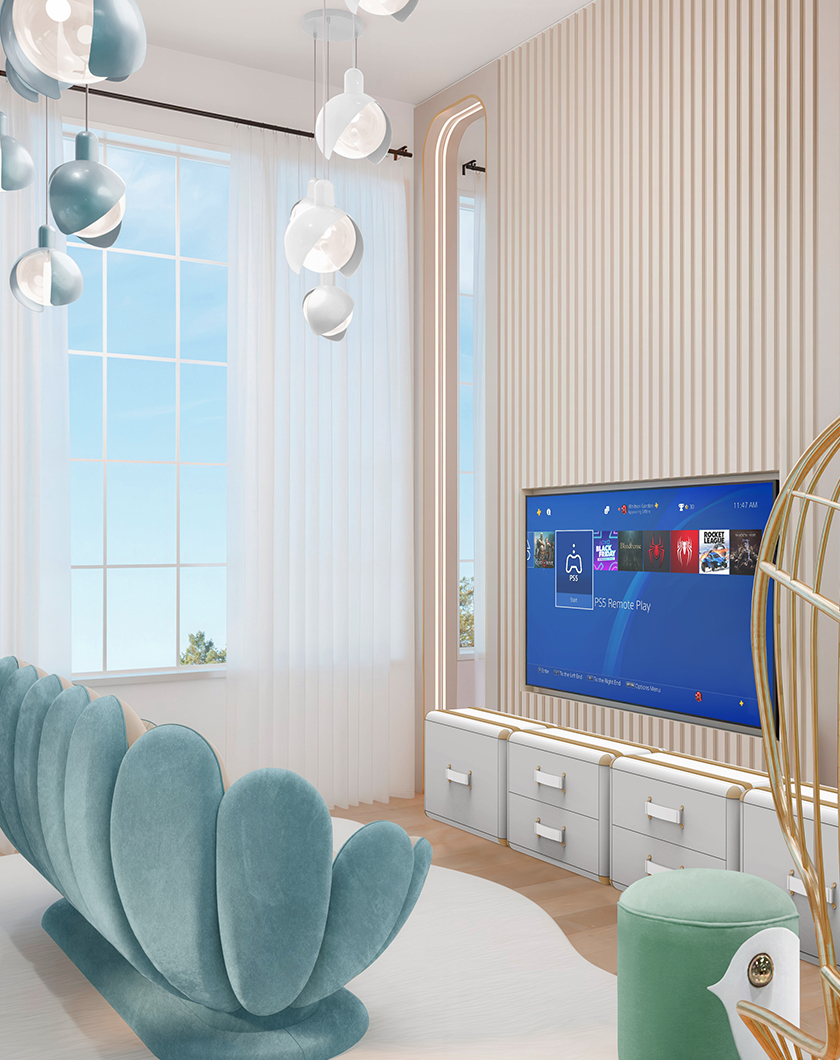 Nautical-Inspired Bedroom Escape 