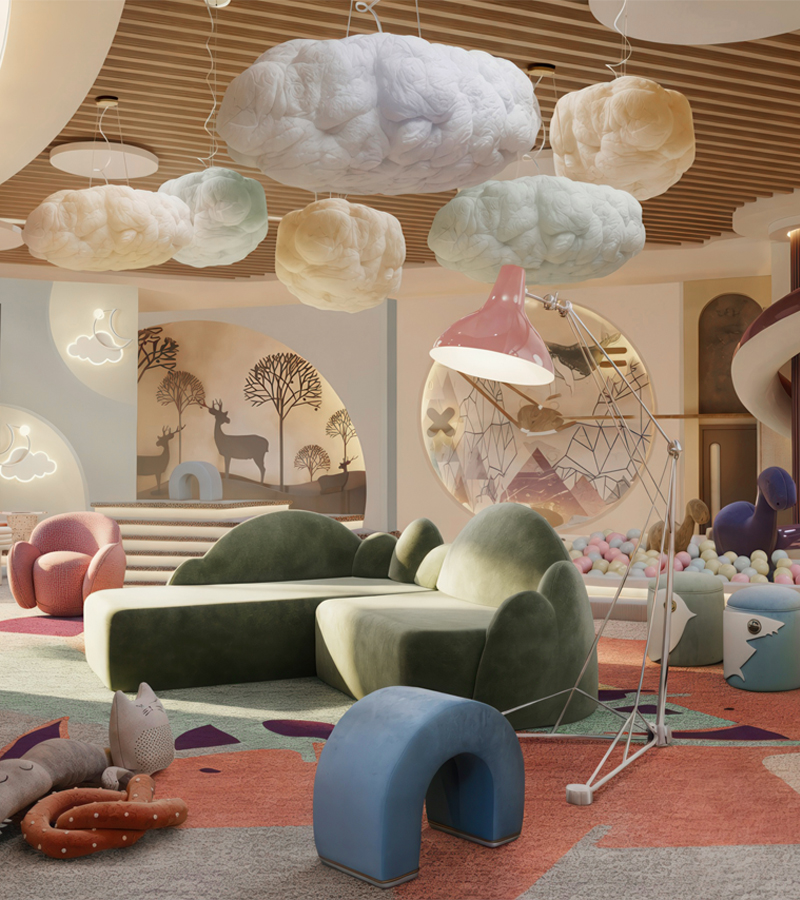 Cloud Lamp Big circu magical furniture kids lighting