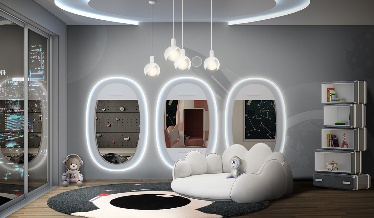 Periwinkle circu magical furniture kids lighting