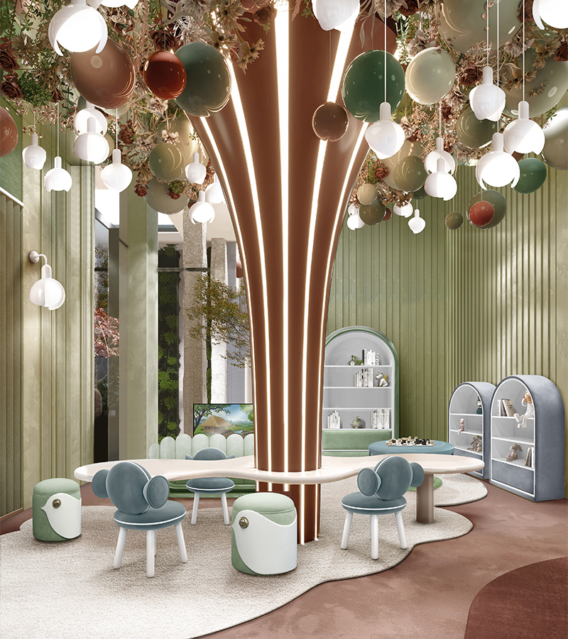 Periwinkle circu magical furniture kids lighting