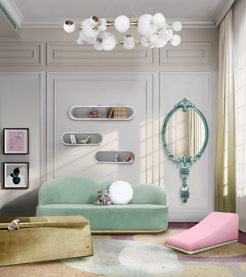 Chameleon circu magical furniture kids mirrors