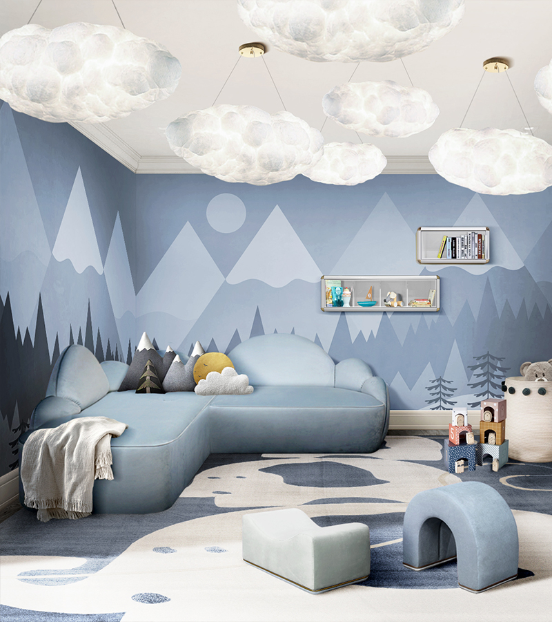 Cloud Lamp Big circu magical furniture kids lighting