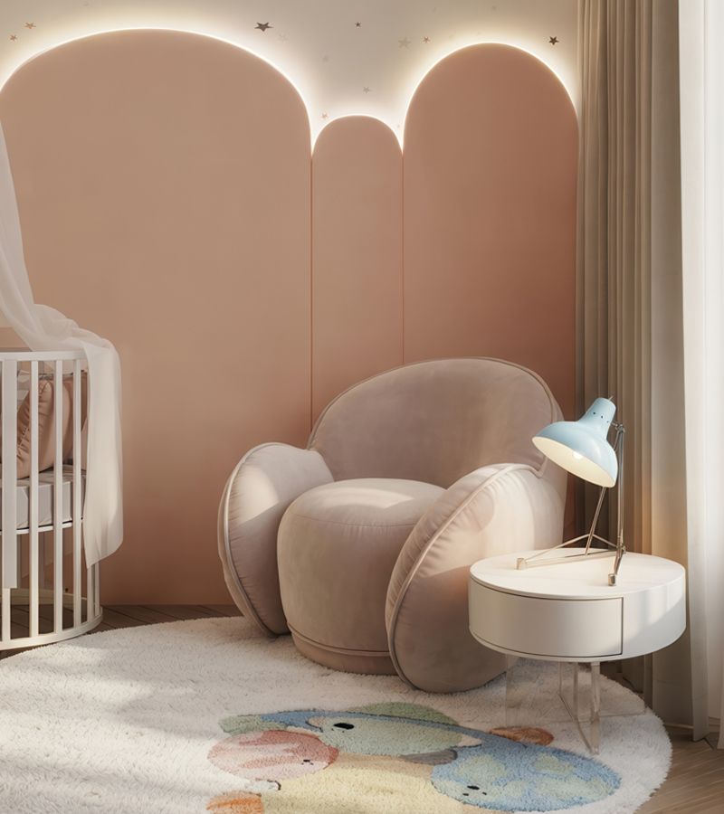 IV Planets Round circu magical furniture kids rugs