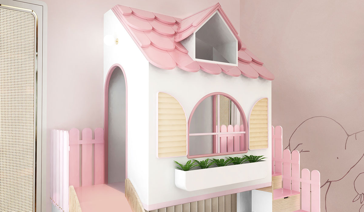 Dolly circu magical furniture kids play-learn