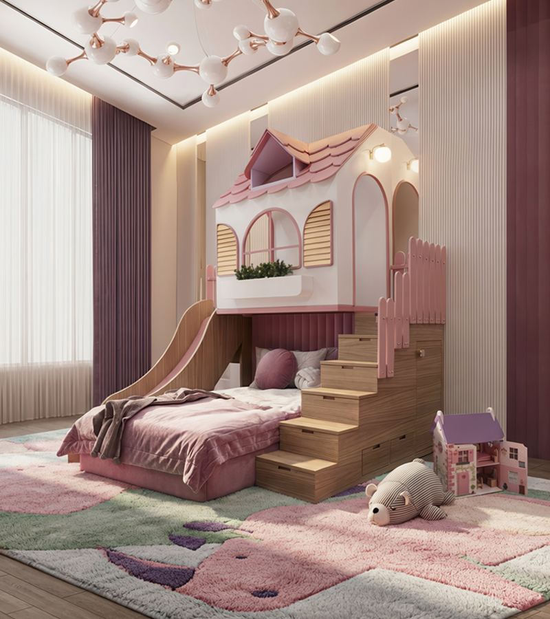 Dolly Playhouse circu magical furniture kids beds