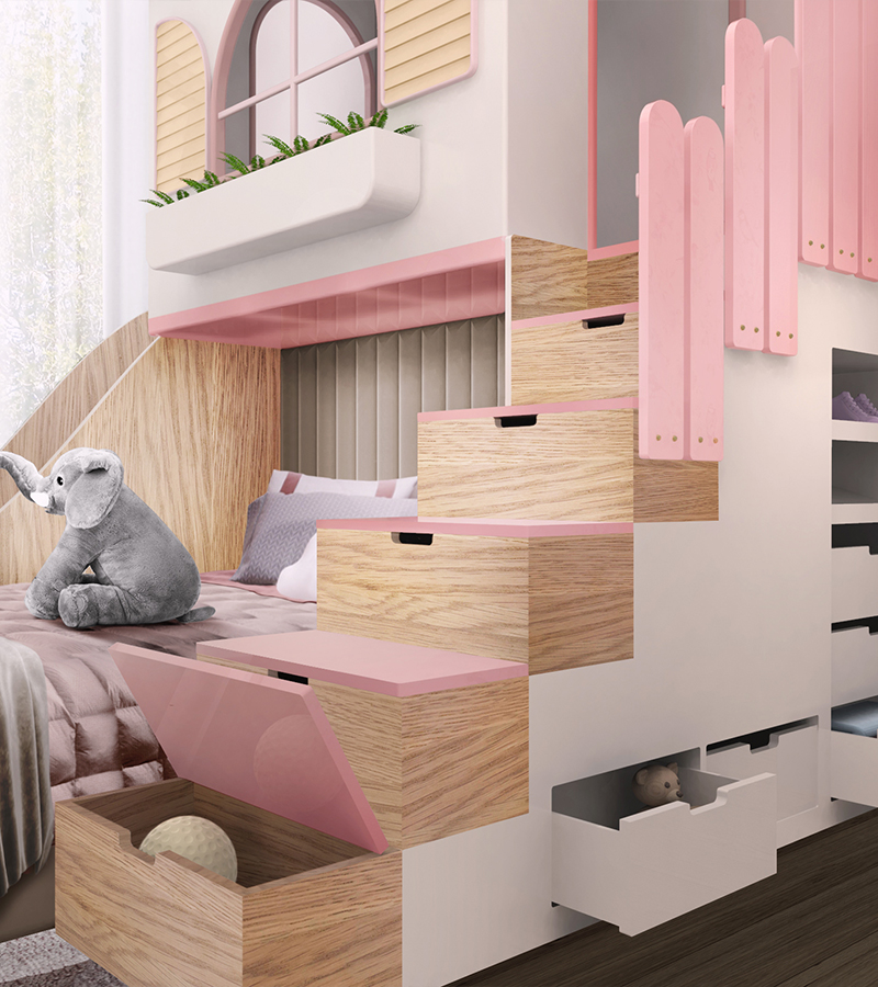 Dolly Playhouse circu magical furniture kids beds