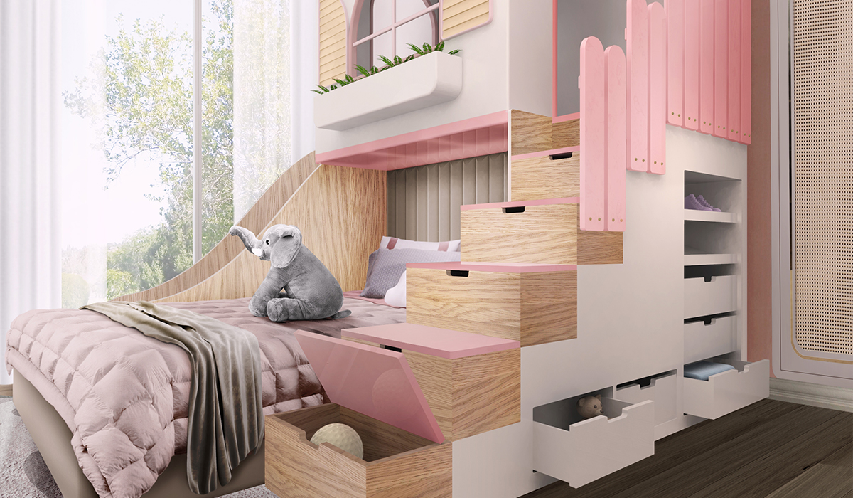 Dolly Playhouse circu magical furniture kids beds