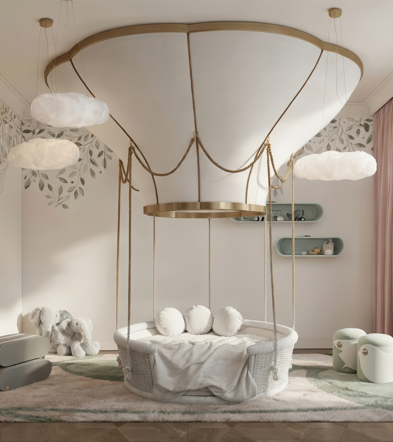 Cloud Big circu magical furniture kids storage