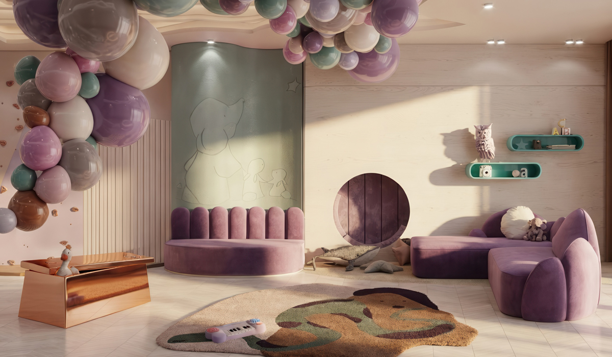 Cloud Big circu magical furniture kids storage