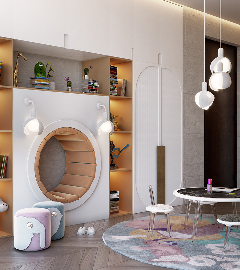 Periwinkle circu magical furniture kids lighting