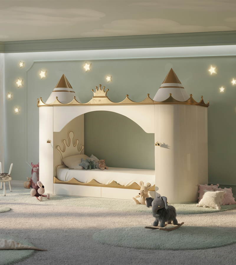 Kings & Queens Castle circu magical furniture kids beds