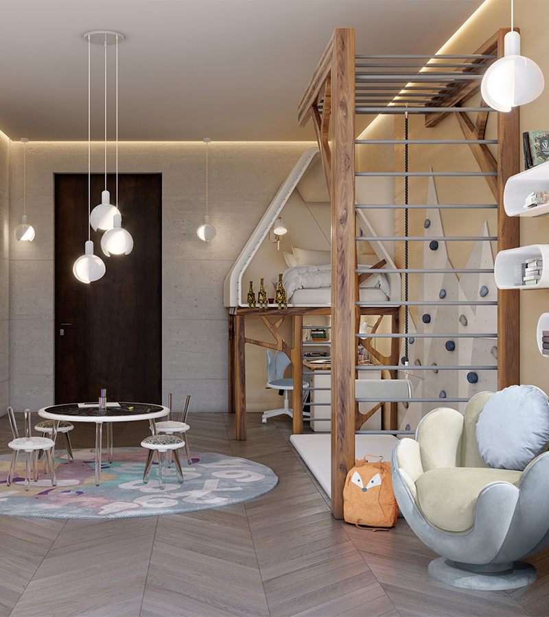 Periwinkle circu magical furniture kids lighting