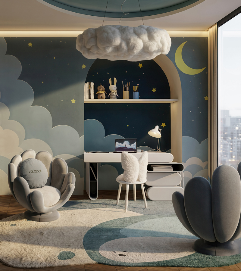 Cloud Lamp Big circu magical furniture kids lighting