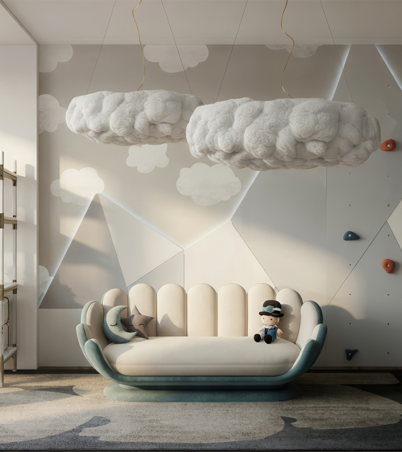 Cloud Lamp Big circu magical furniture kids lighting