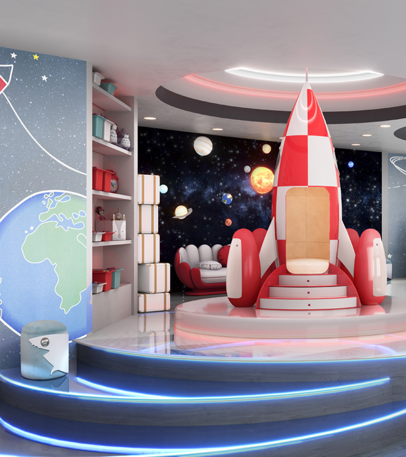 Cloud Big circu magical furniture kids storage