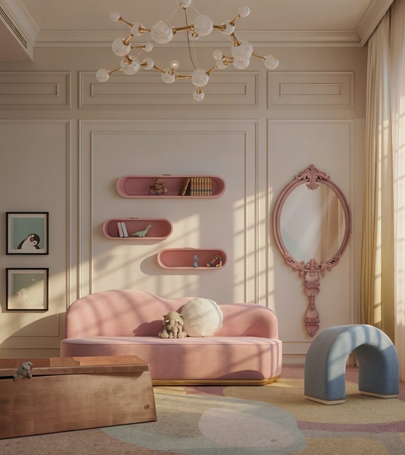 Cloud Big circu magical furniture kids storage