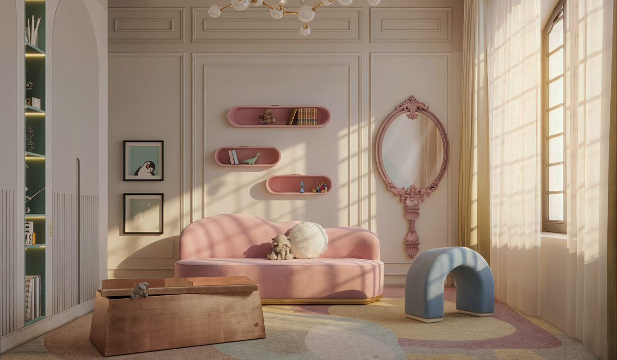 Cloud Big circu magical furniture kids storage