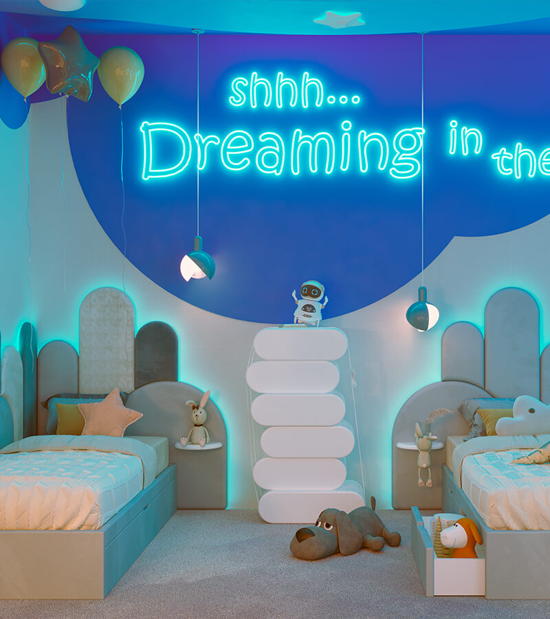 Periwinkle circu magical furniture kids lighting