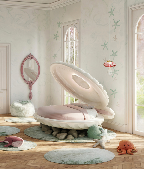 Little Mermaid circu magical furniture kids beds