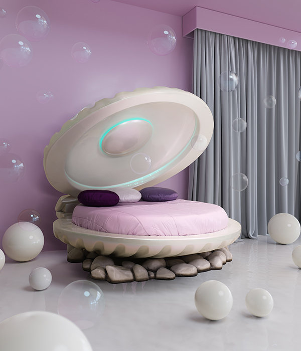 Little Mermaid circu magical furniture kids beds