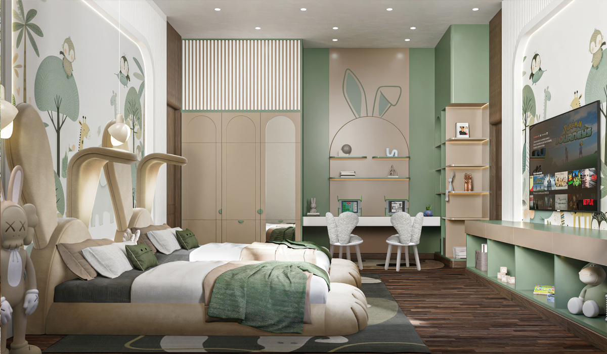 Mr. Bunny circu magical furniture kids beds