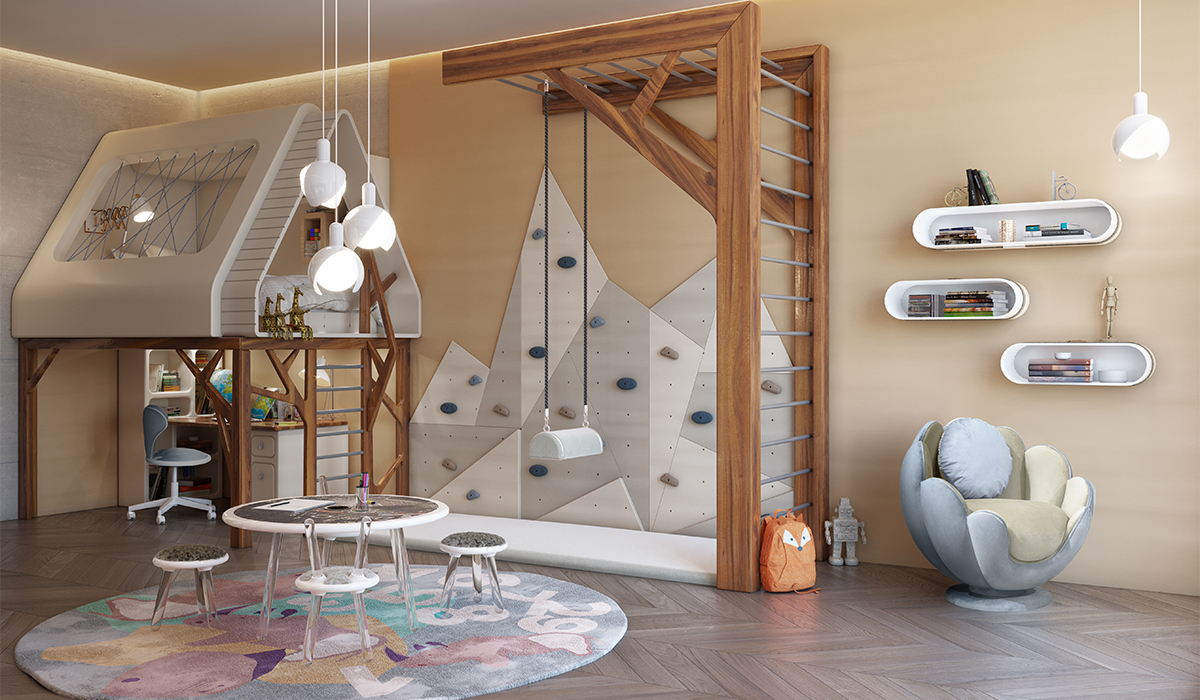 Periwinkle circu magical furniture kids lighting