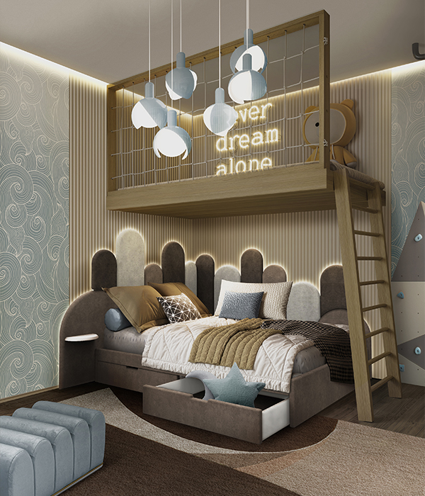 Periwinkle circu magical furniture kids lighting