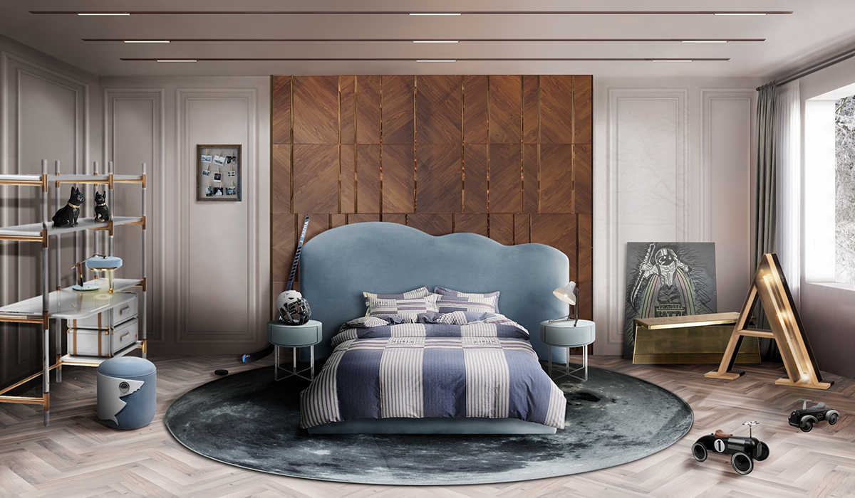 Gold circu magical furniture kids storage