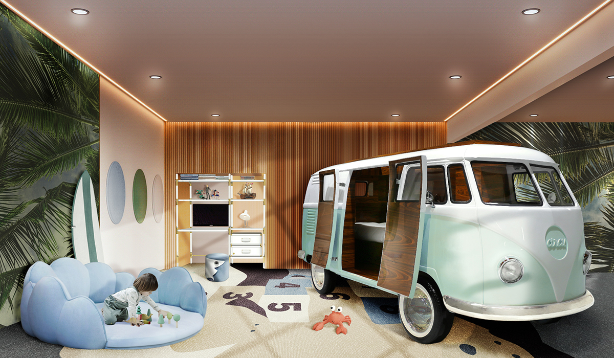 Puzzled circu magical furniture kids play-learn