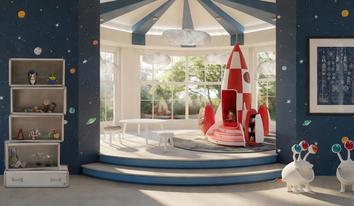 Rocky Rocket circu magical furniture kids seating