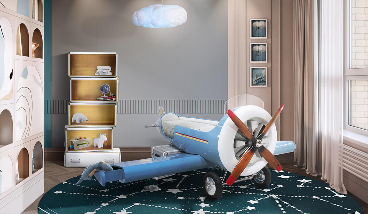 Stellar Round circu magical furniture kids rugs