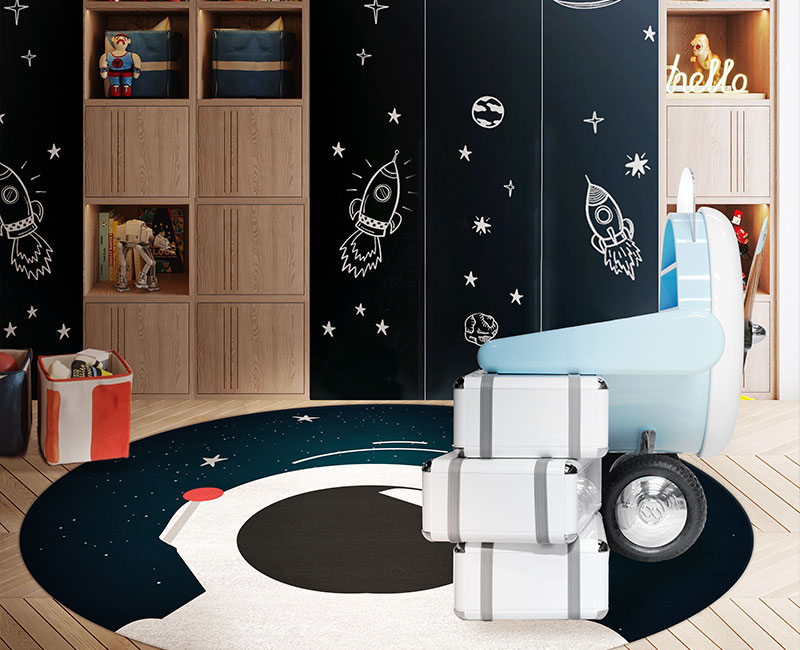 Astroman circu magical furniture kids rugs