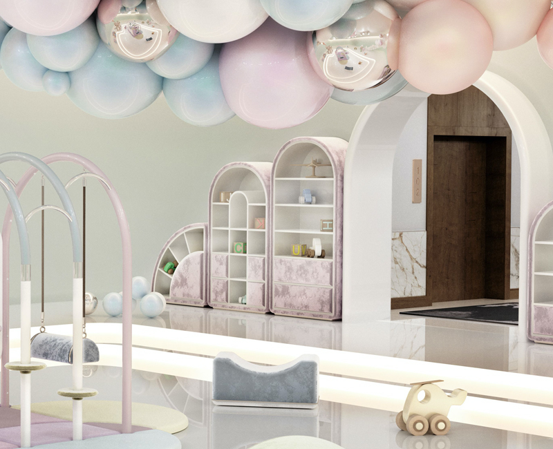 Bubble Gum Slice circu magical furniture kids storage