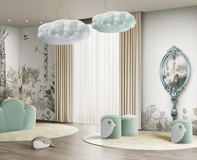 Chameleon circu magical furniture kids mirrors