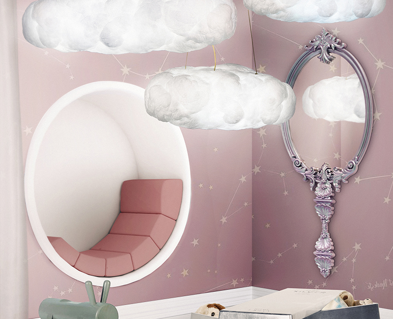 Chameleon Pink circu magical furniture kids mirrors