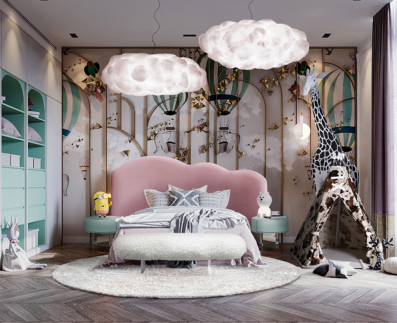 Cloud 2 Seat circu magical furniture kids seating