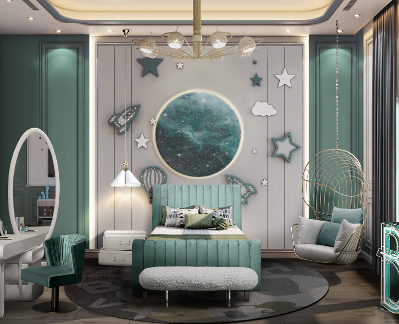 Cloud circu magical furniture kids mirrors