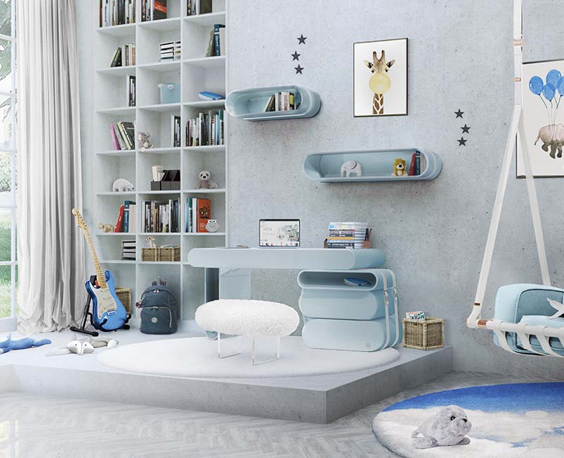 Cloud Small circu magical furniture kids storage