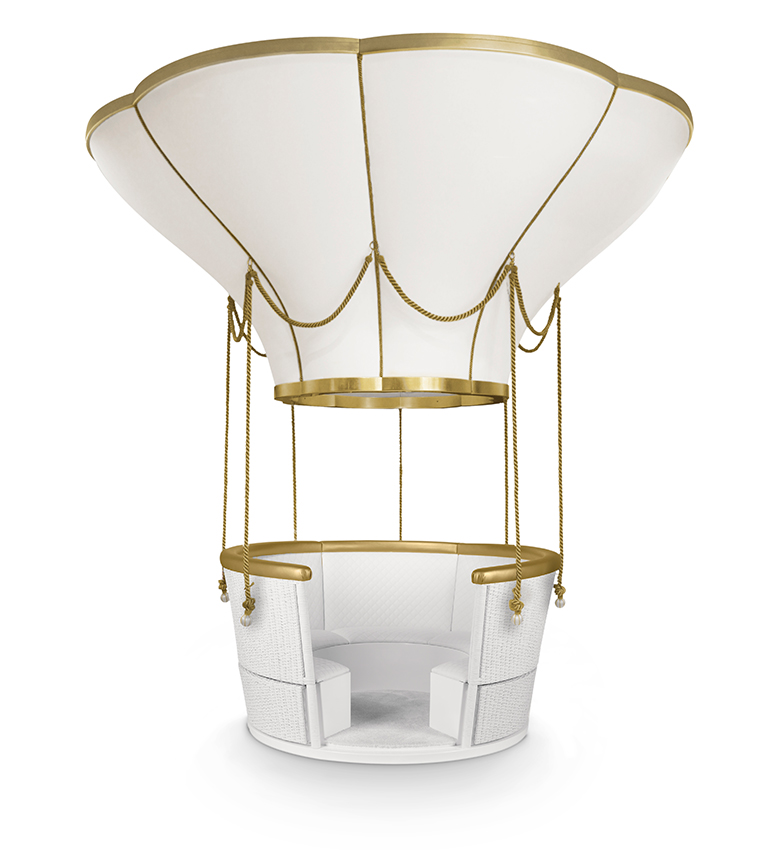 Fantasy Air Balloon circu magical furniture kids beds