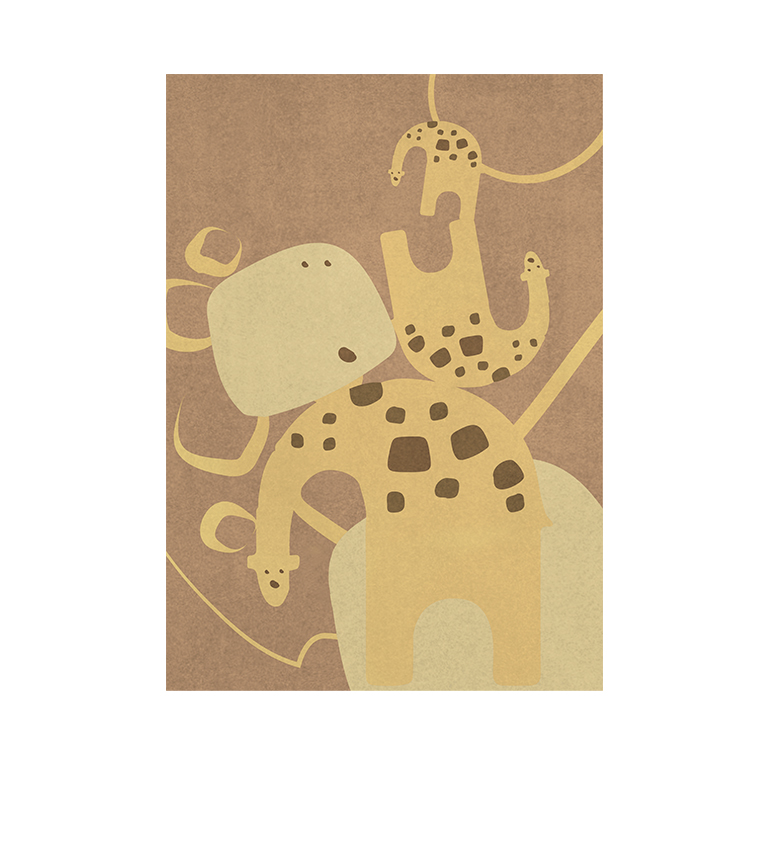 Giraffe Jungle circu magical furniture kids rugs