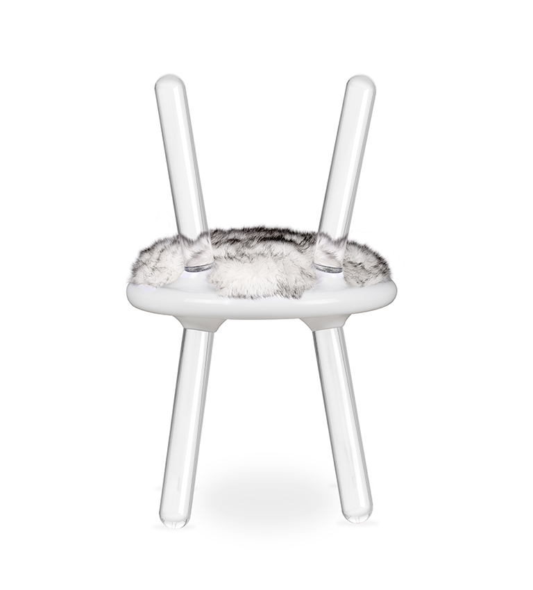 Illusion White Bear circu magical furniture kids seating