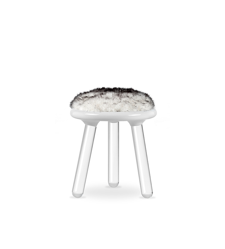 Illusion White Bear circu magical furniture kids seating
