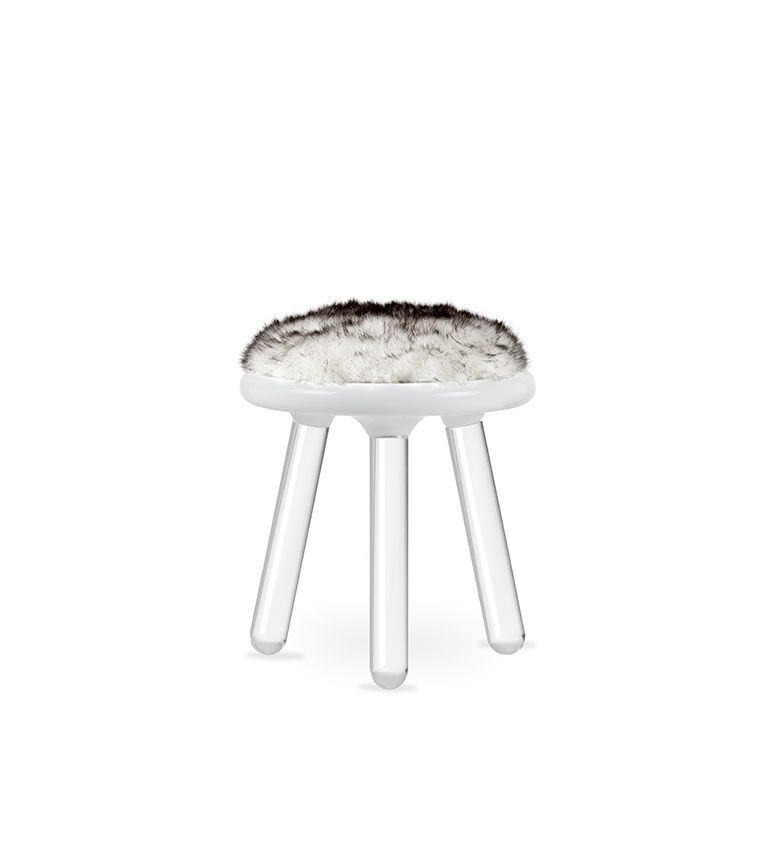 Illusion White Bear circu magical furniture kids seating