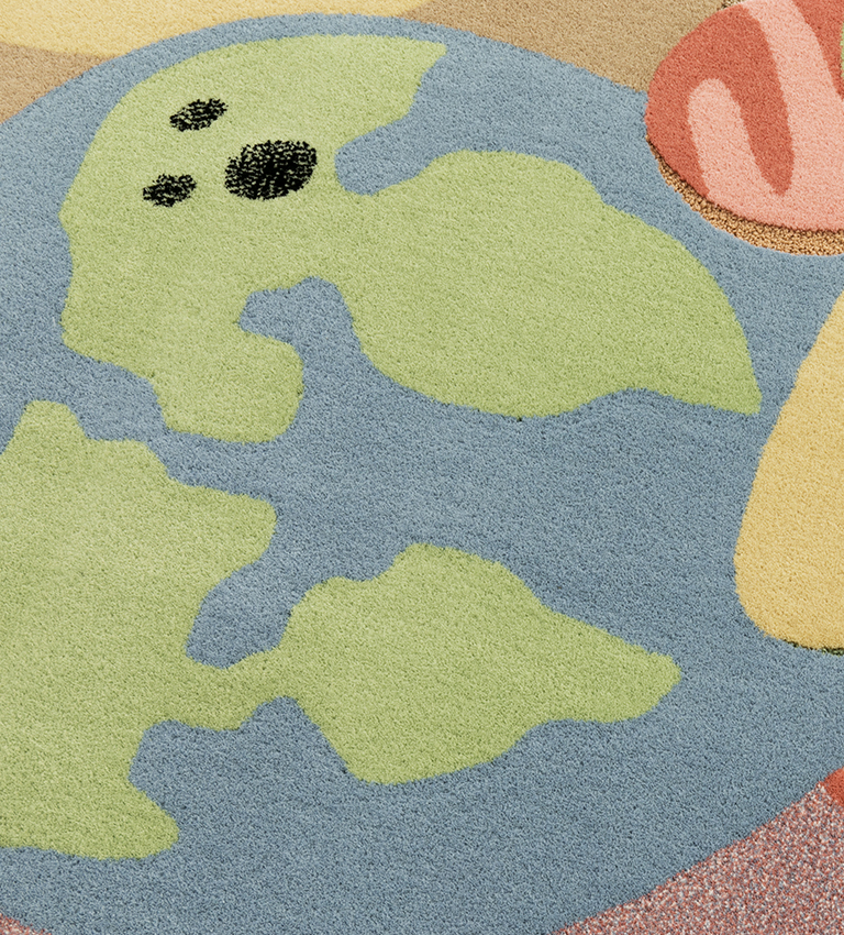 IV Planets Round circu magical furniture kids rugs