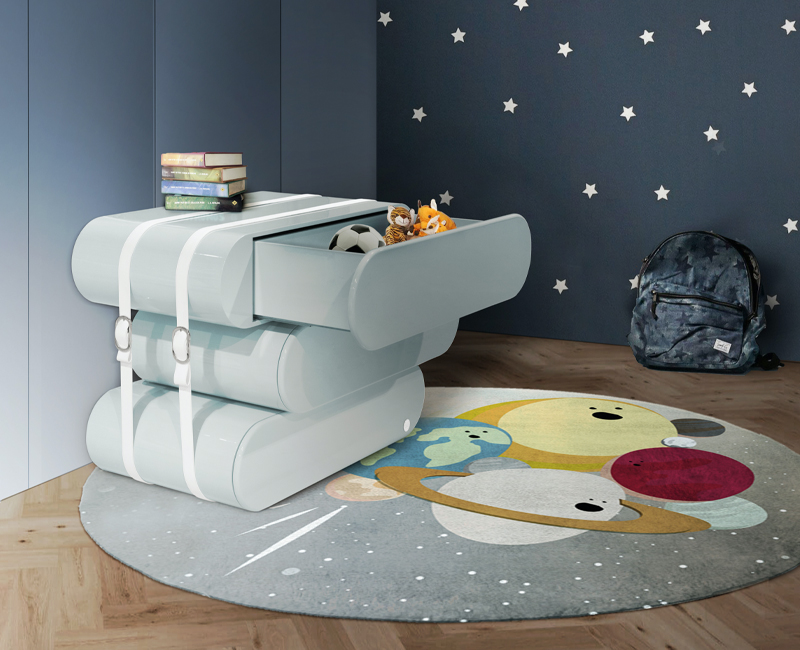 IV Planets Round circu magical furniture kids rugs