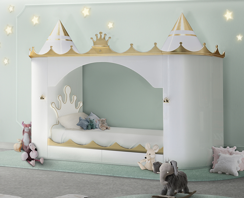 Kings & Queens Castle circu magical furniture kids beds