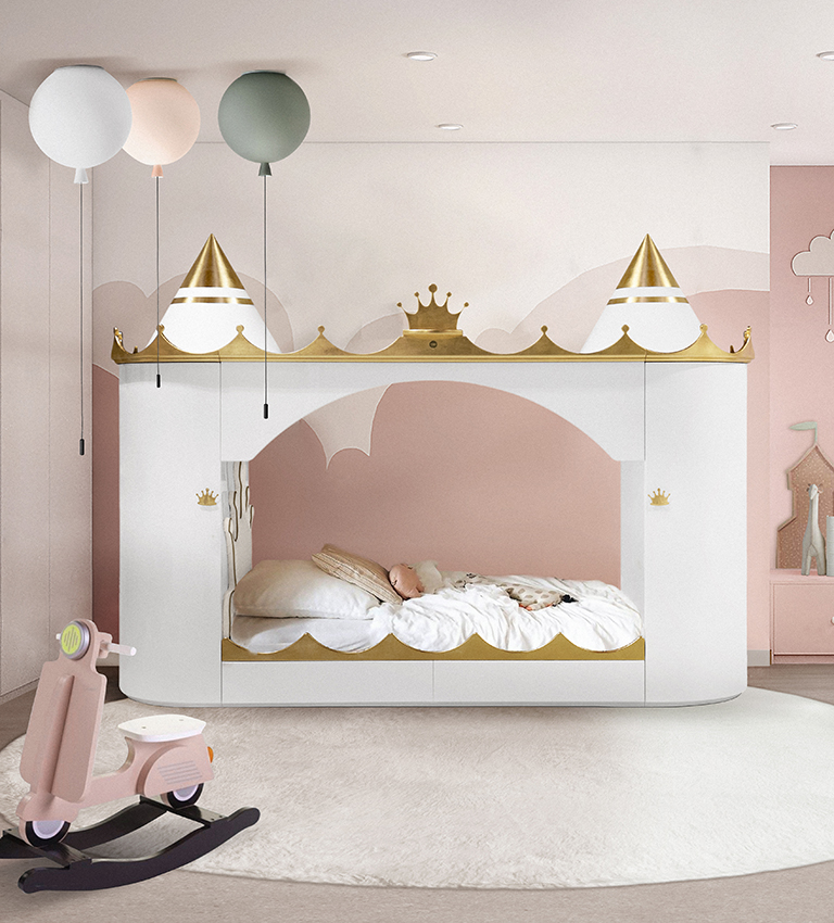 Kings & Queens Castle circu magical furniture kids beds