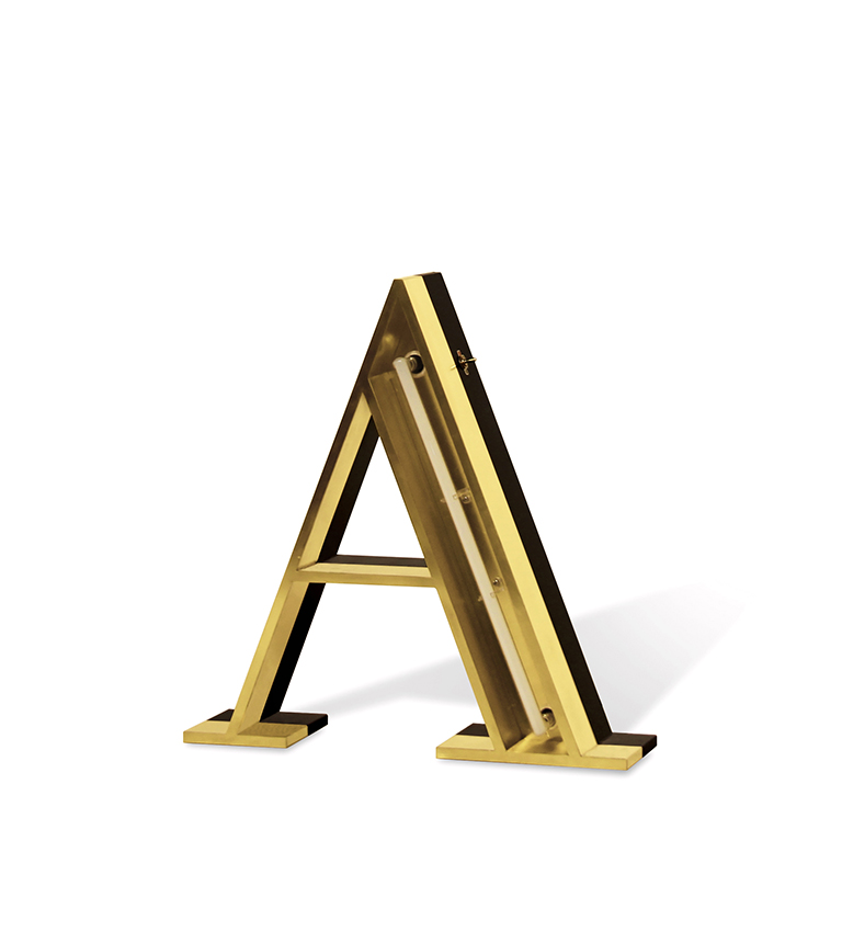 Letter A circu magical furniture kids lighting