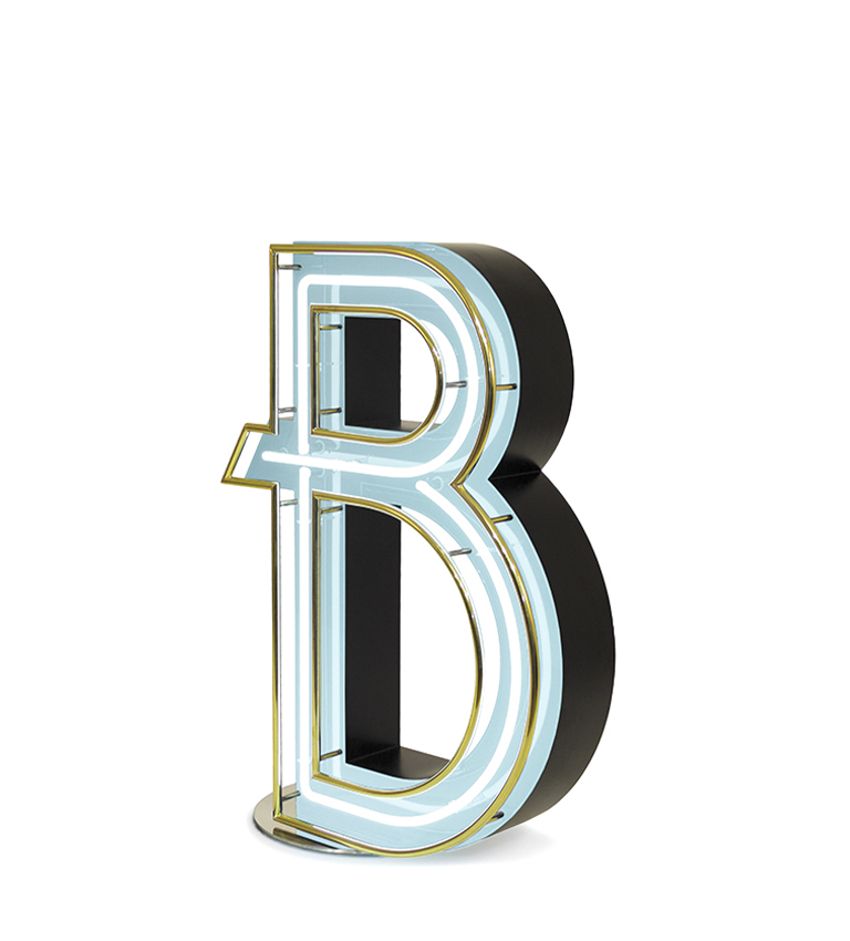 Letter B circu magical furniture kids lighting