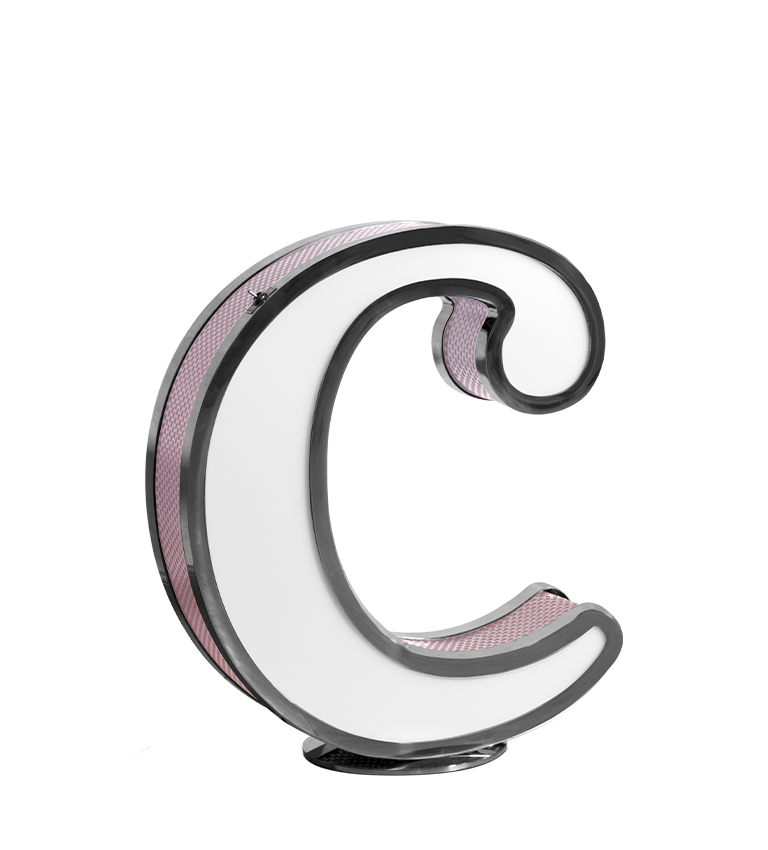 Letter C circu magical furniture kids lighting